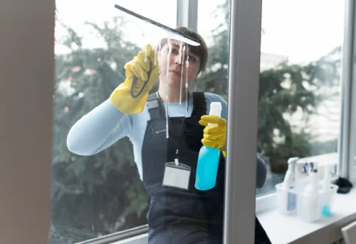 Nettoyage de vitres intérieures et extérieures à Crevant-Laveine